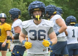 Notebook: Local product Noah Braham making an impression in first camp with WVU